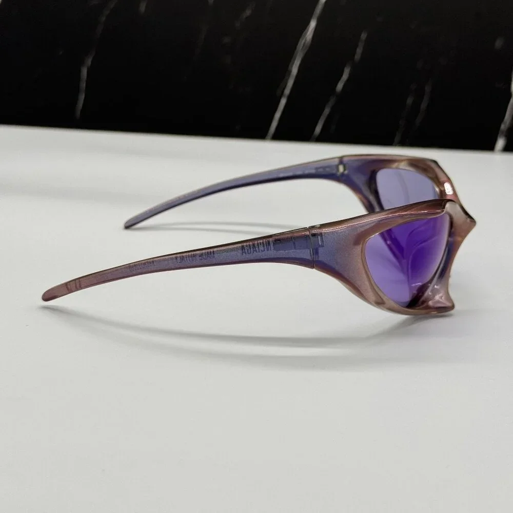 NEW BALENCIAGA SUNGLASSES PURPLE UNISEX BALENCIAGA BB0352S 002